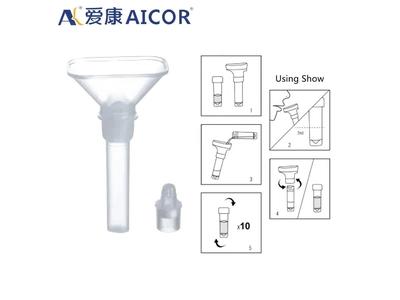 Tube de Collecte de Salive pour Kit Médical en Plastique Jetable avec Extraction d'Échantillons