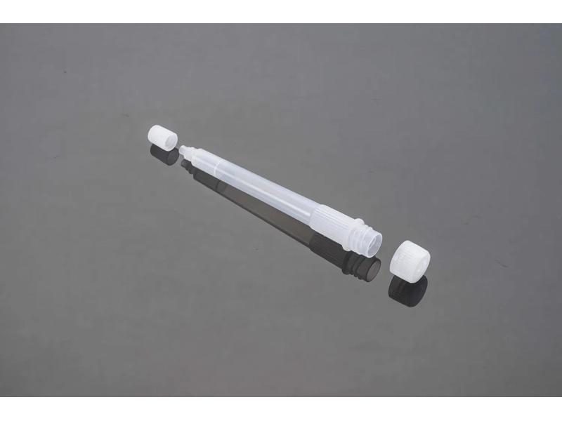 Tube d'extraction plastique à double extrémité pour autotest rapide d'antigène 3,5 ml