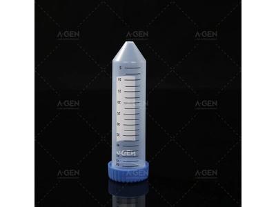 Tube de centrifugation gradué 50 ml pour extraction d’acides nucléiques avec capuchon à visser et échelle