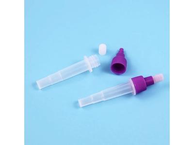 Tubes d'Extraction en Plastique OEM de 2,5 ml et 1 ml avec Tige à Clic pour Diagnostic Rapide d'Antigène